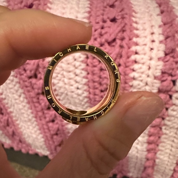 Michael Kors Gold Tone Bracelet and Ring Set - Picture 8 of 8